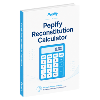 The Pepify Reconstitution Calculator